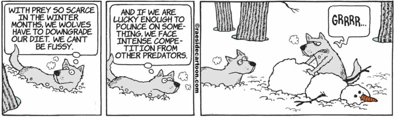 wolfsnowman